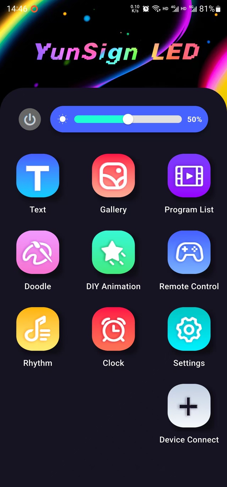 Ledok Sign App Interface 1